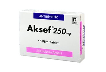 AKSEF 250 MG 14 FILM TABLET